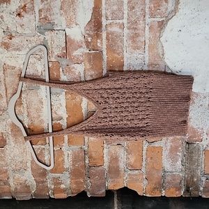 Double Zero Crochet Tank